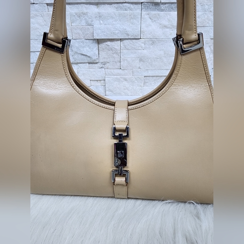 -😍Auth Vintage Gucci Jackie leather bag possible to sell together - Picture 3 of 12